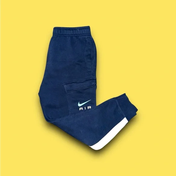 Nike Air Nike Club Fleece Cargo Joggers Blue Buy Nike Air Men'S